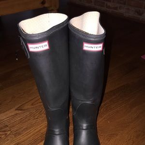 Hunter Tall Boots - Original Classic matte Black
